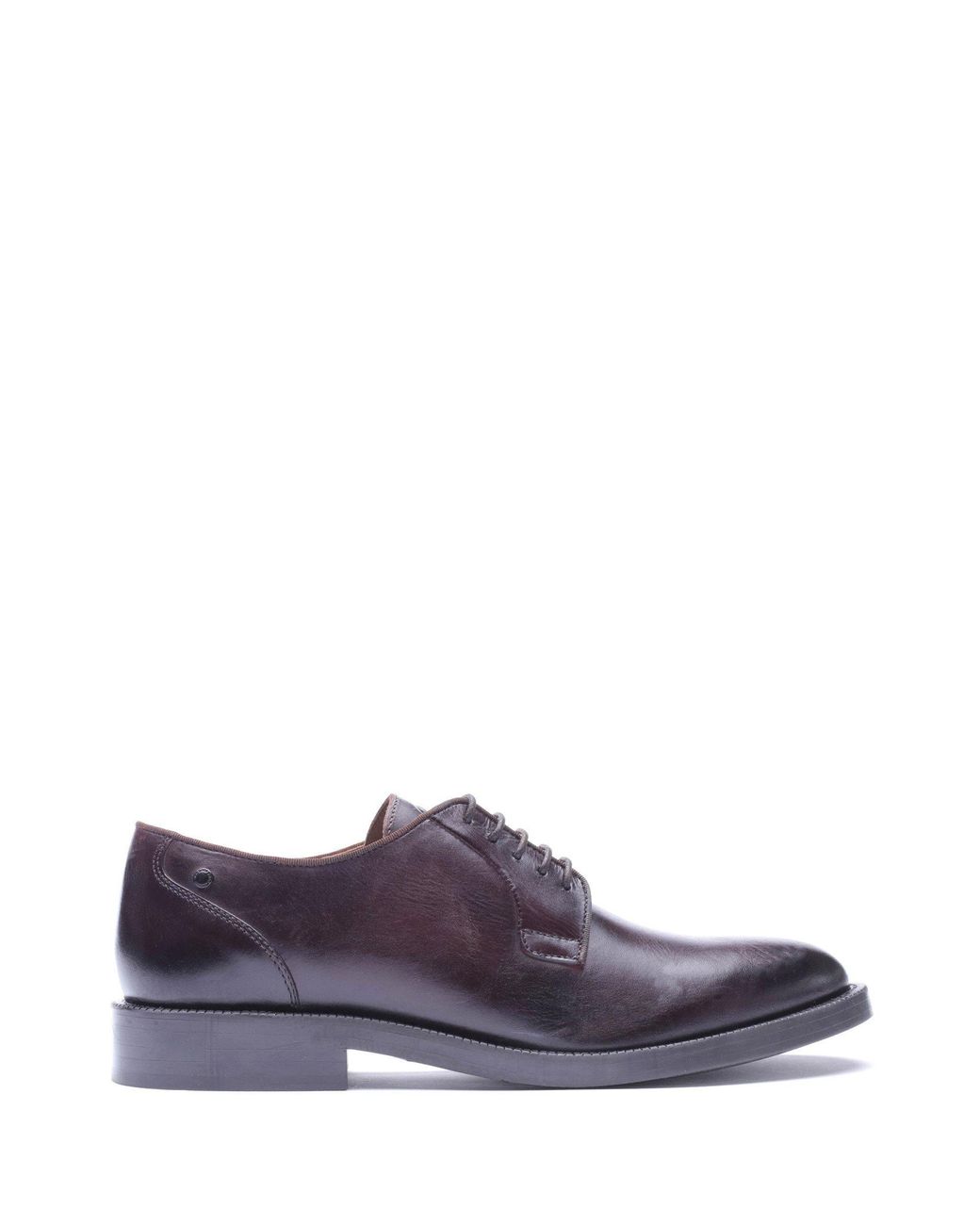 Base London Purple Luca Lace Up Shoe for men