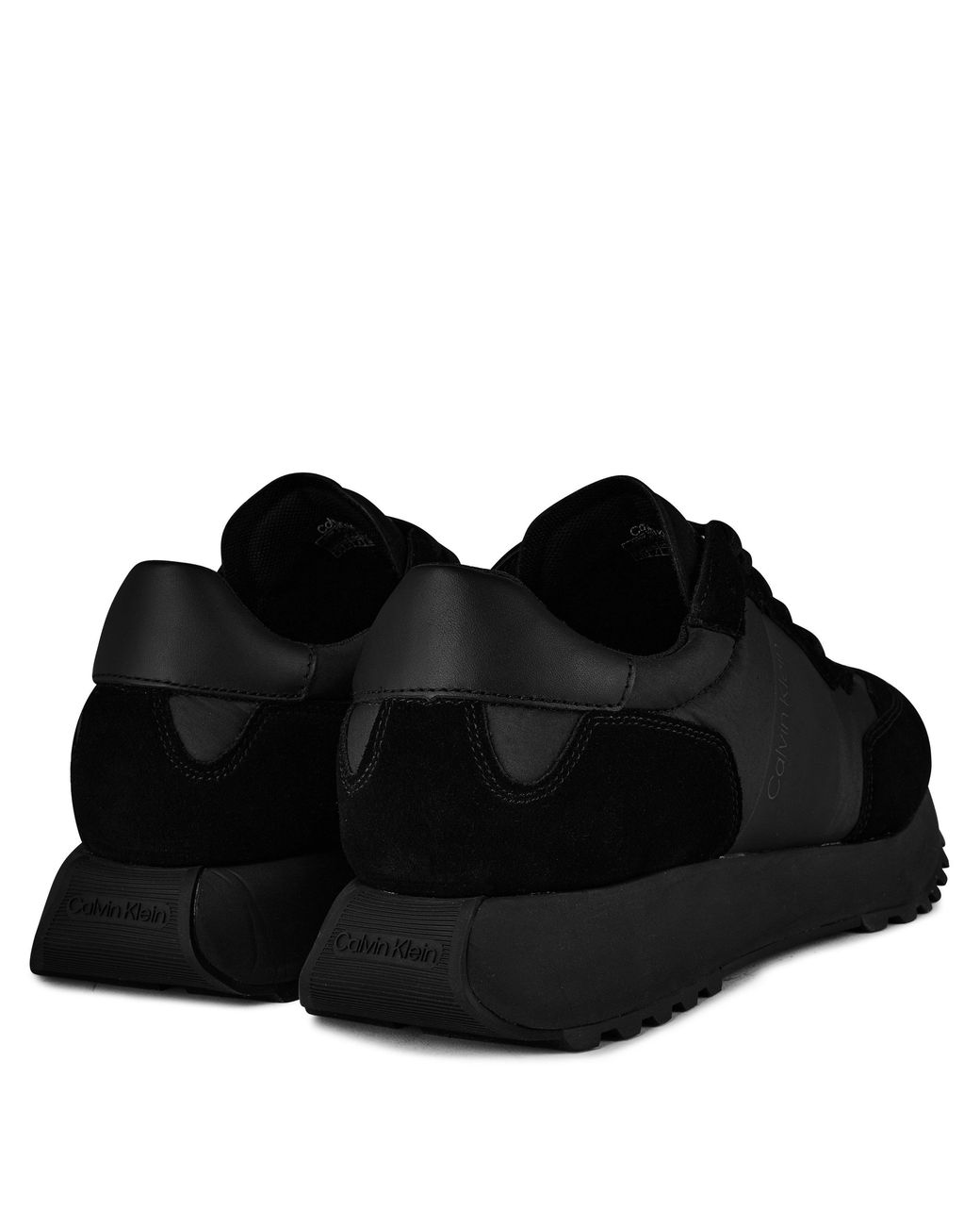 Calvin Klein Black Suede Trainers for men