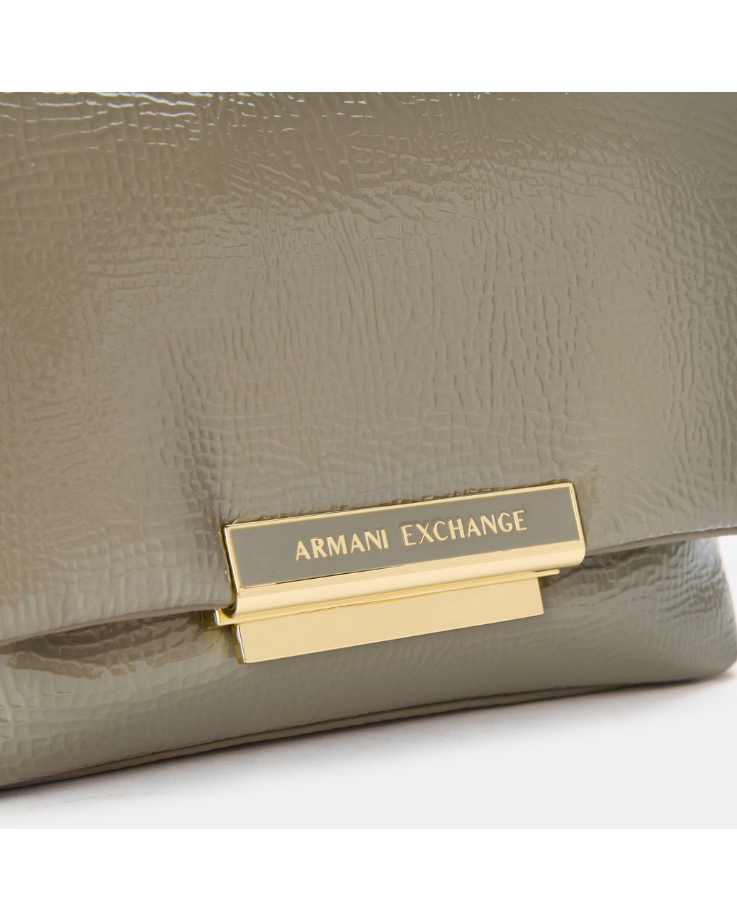 ARMANI EXCHANGE Metallic Mini Crossbody Bag