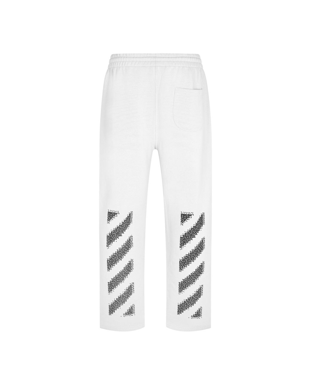 Off-White c/o Virgil Abloh White Closed Hem Fleece Joggers for men