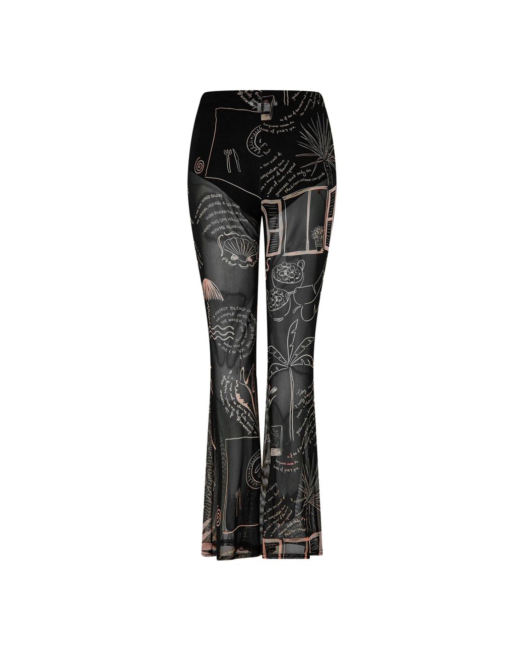 Never Fully Dressed Green Palm Trousers