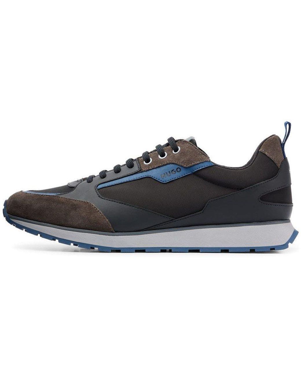 HUGO Blue Icelin Running Shoes for men