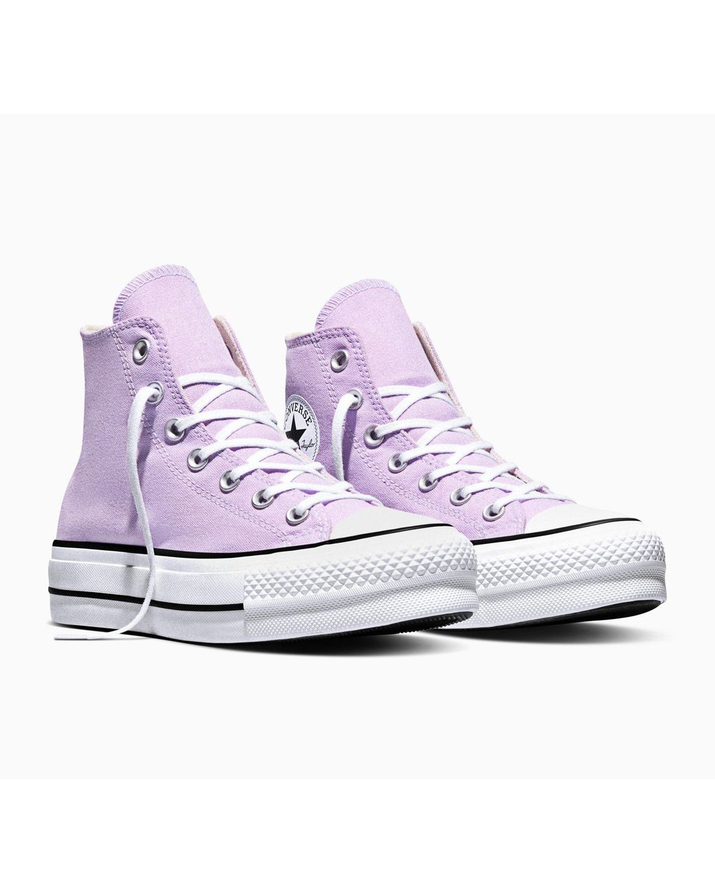 Converse Blue Canvas High-Top Trainers