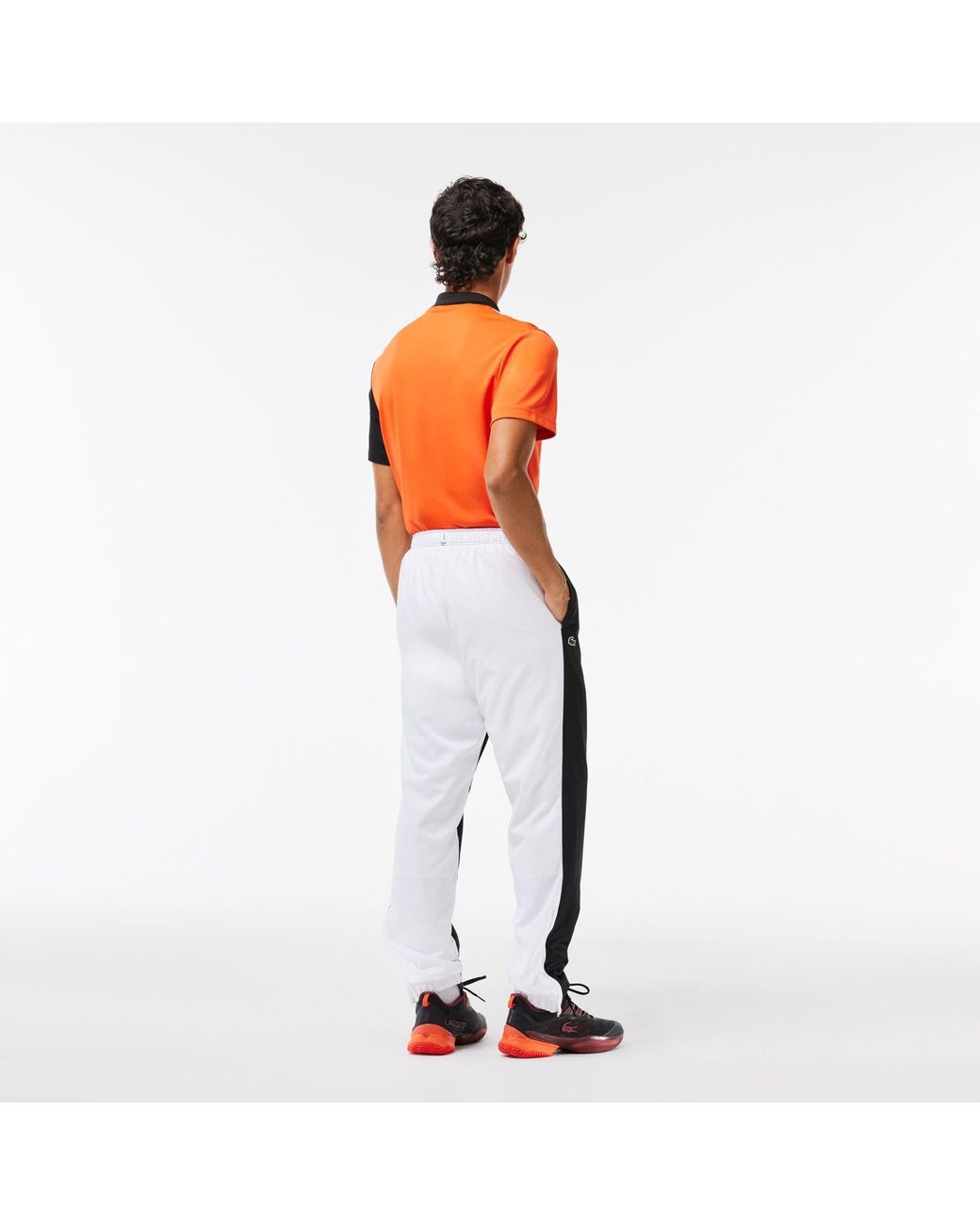 Lacoste Black Slim Fit Joggers for men