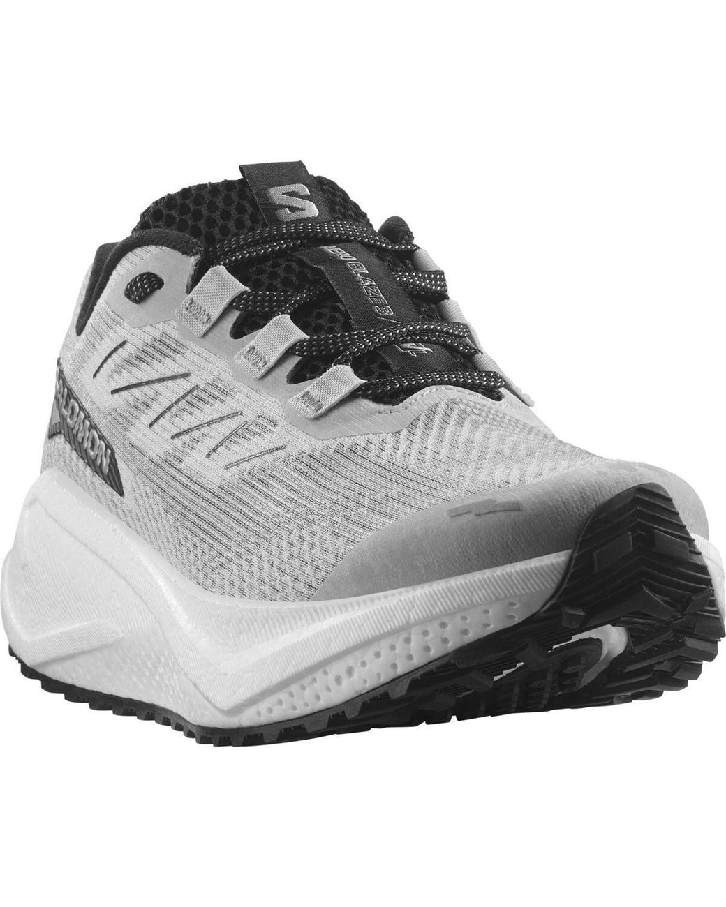 Salomon Gray Aero Blaze 3 Trail Running Shoes for men