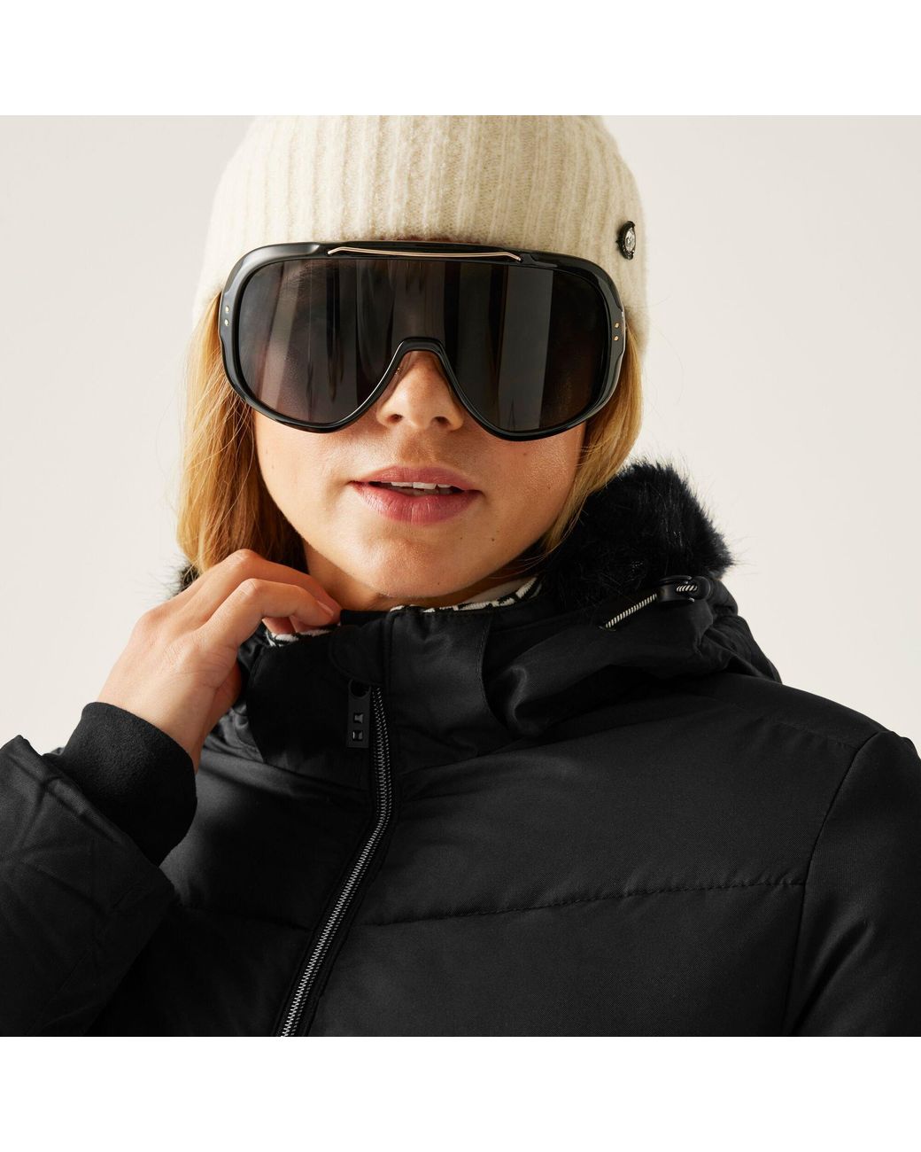 Dare 2b Black Glamorize V Waterproof Jacket