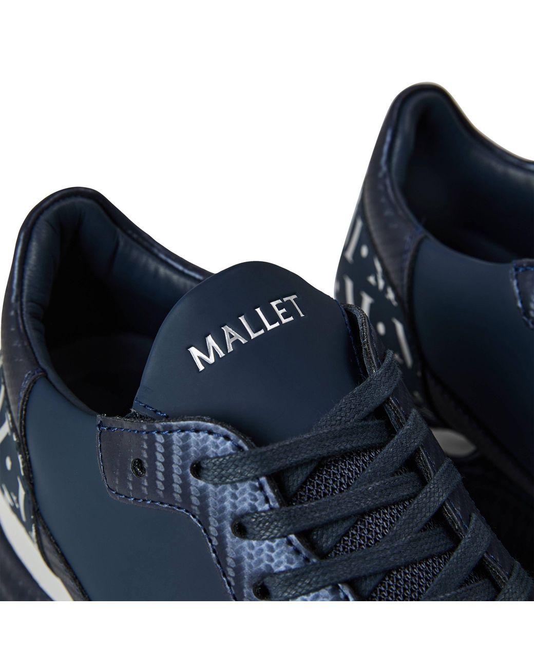 Mallet Blue Popham Carbon Fibre Low-Top Trainers for men