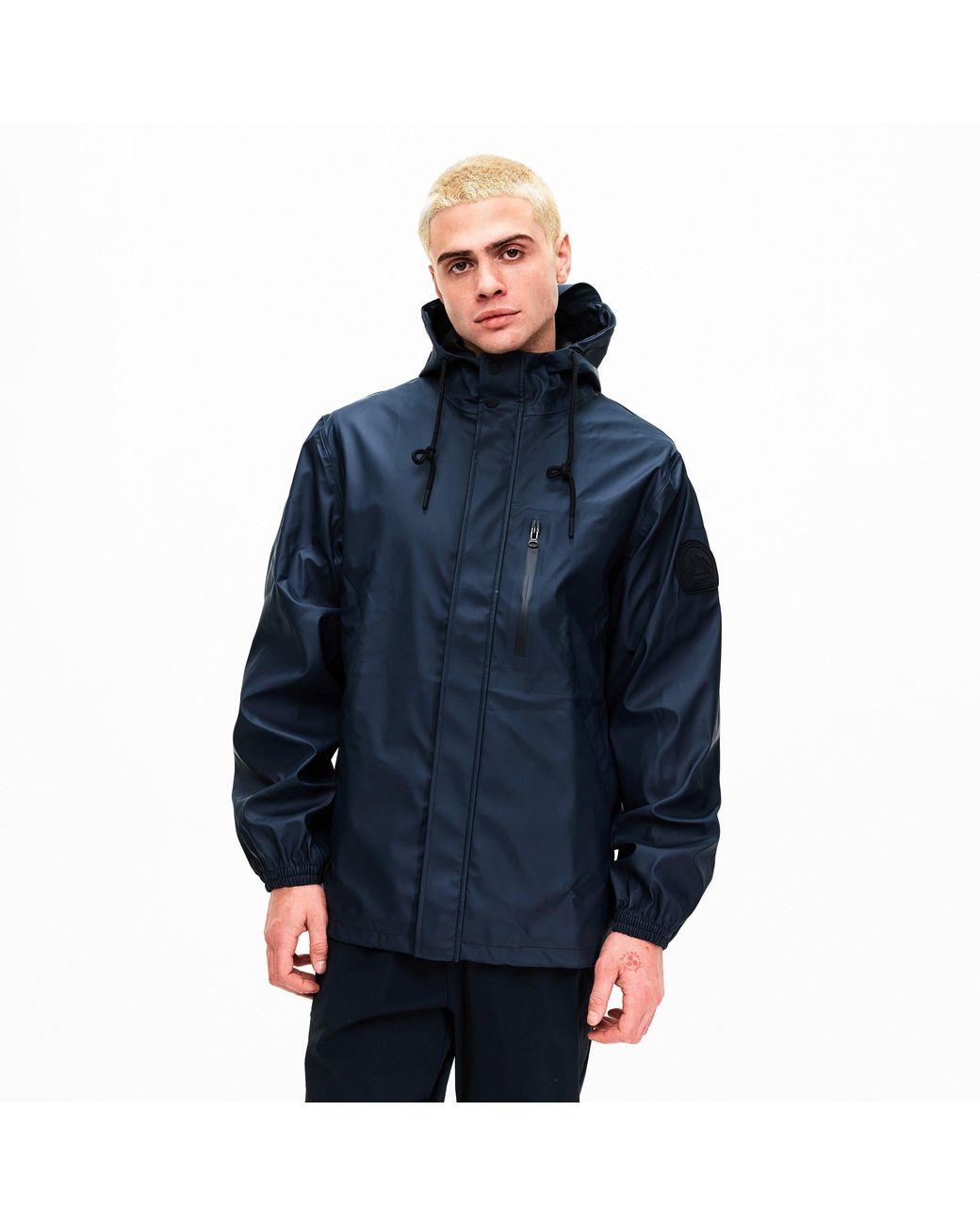 Jacket Blue Elements Rain Anorak for men