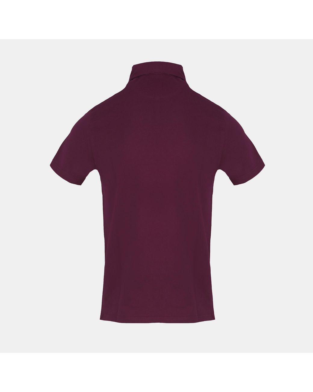 Aquascutum Purple Cotton Short-Sleeve Polo Shirt for men