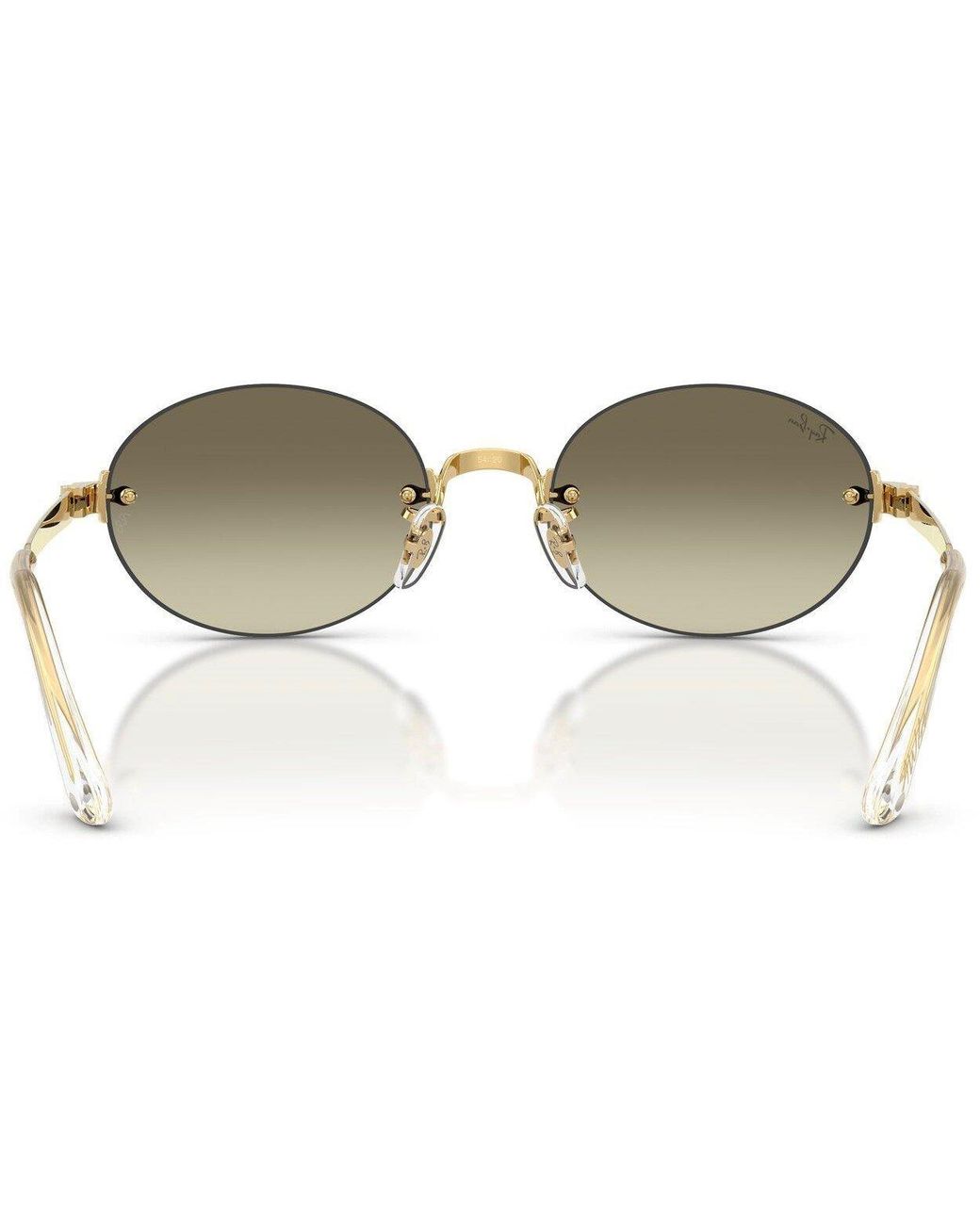 Ray-Ban Metallic 0Rb3929 Round Sunglasses