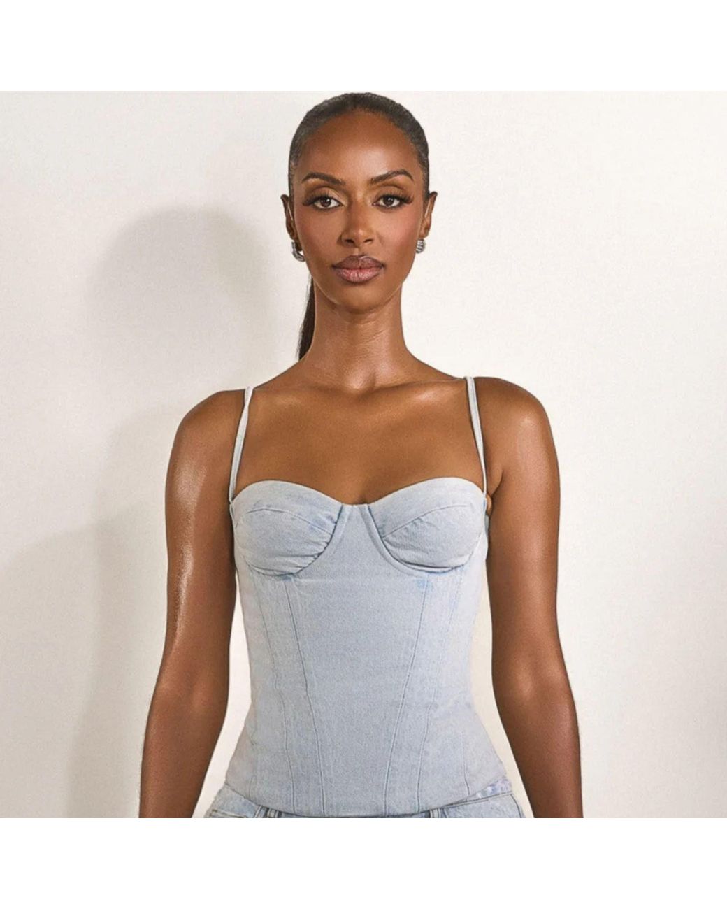 Mars the Label Blue Everly Corset