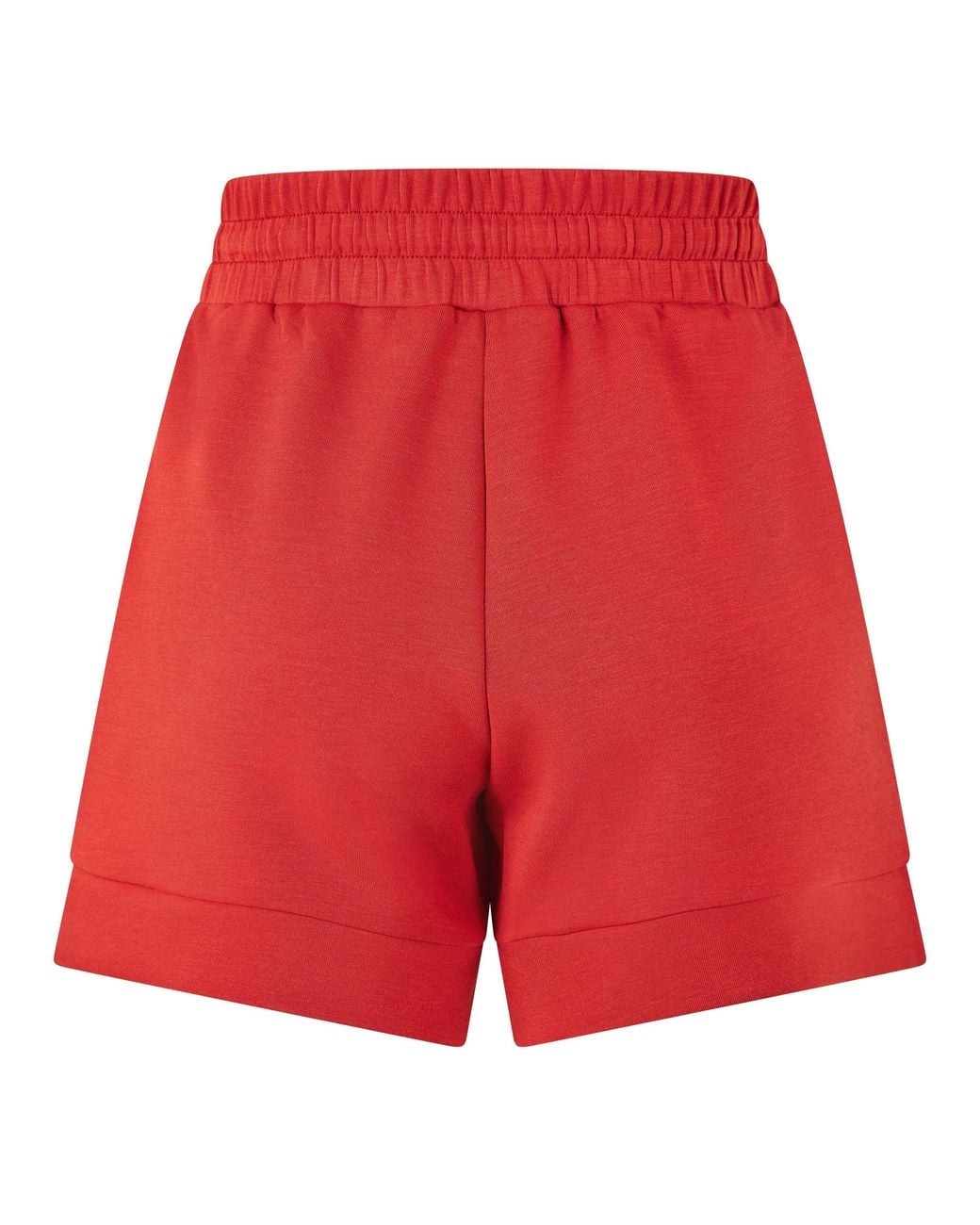 Varley Red Fleece Jogger Shorts