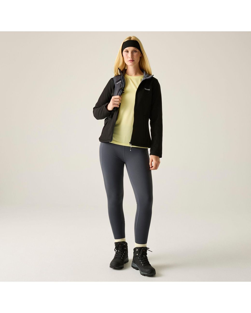 Regatta Black Connie V Softshell Jacket