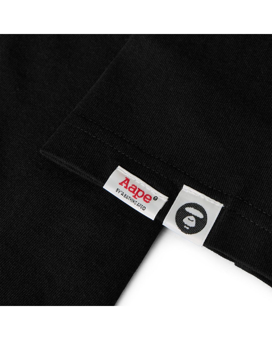 Aape Black Now Union Tee Sn63 for men