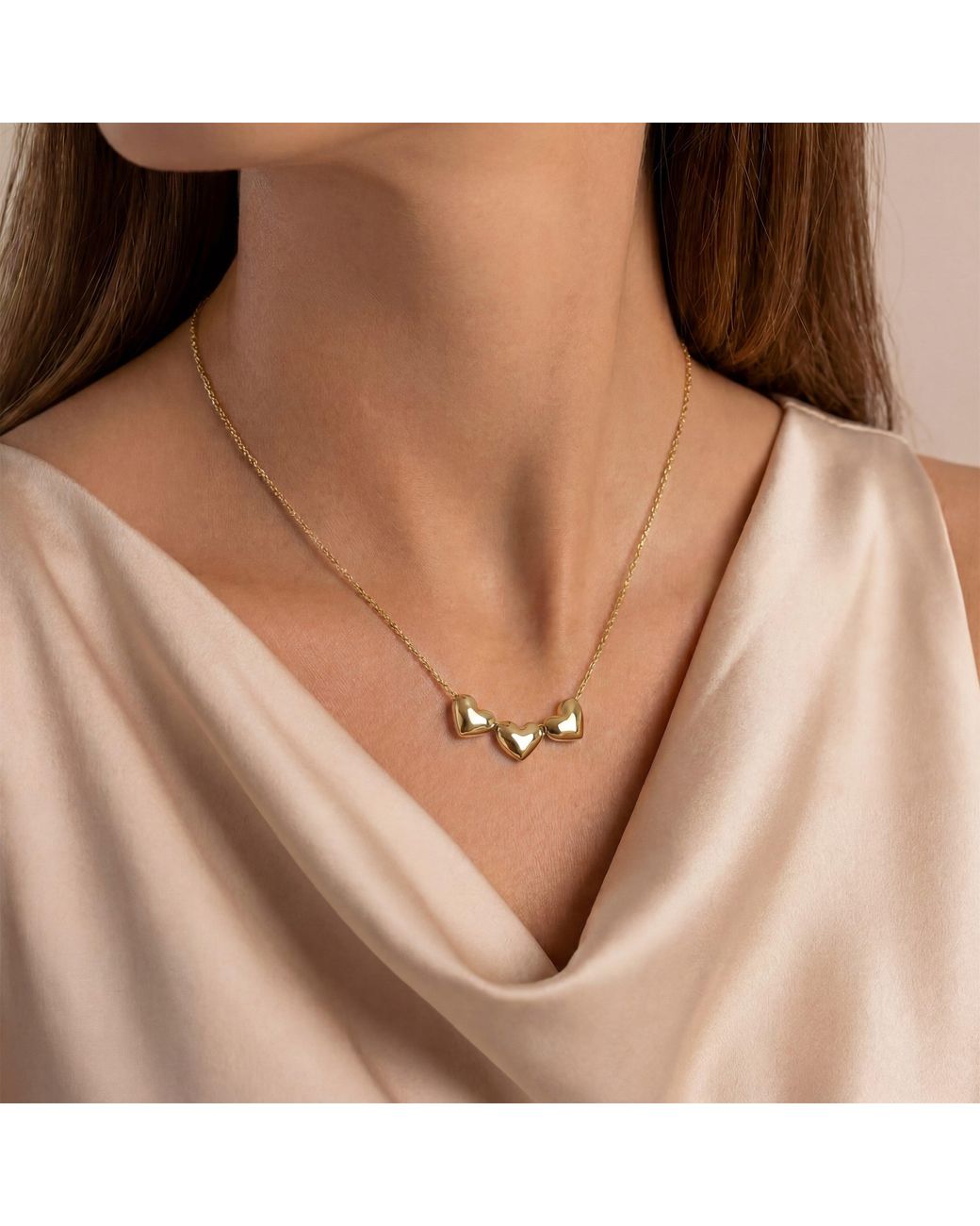 Radley Metallic 18Ct Plated Heart Necklace