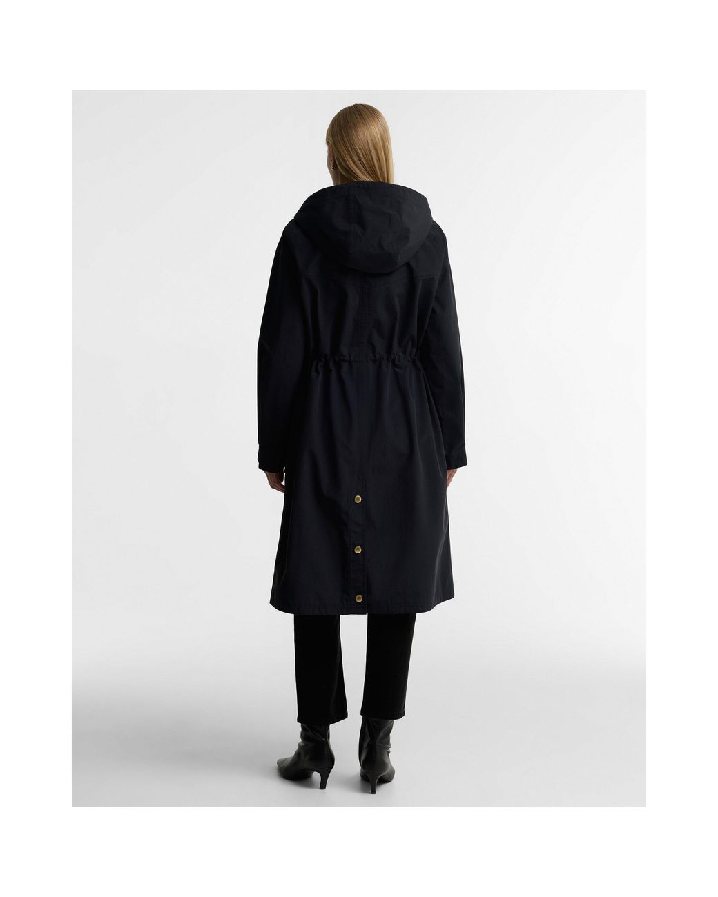 Barbour Black Aeroready Hoodie