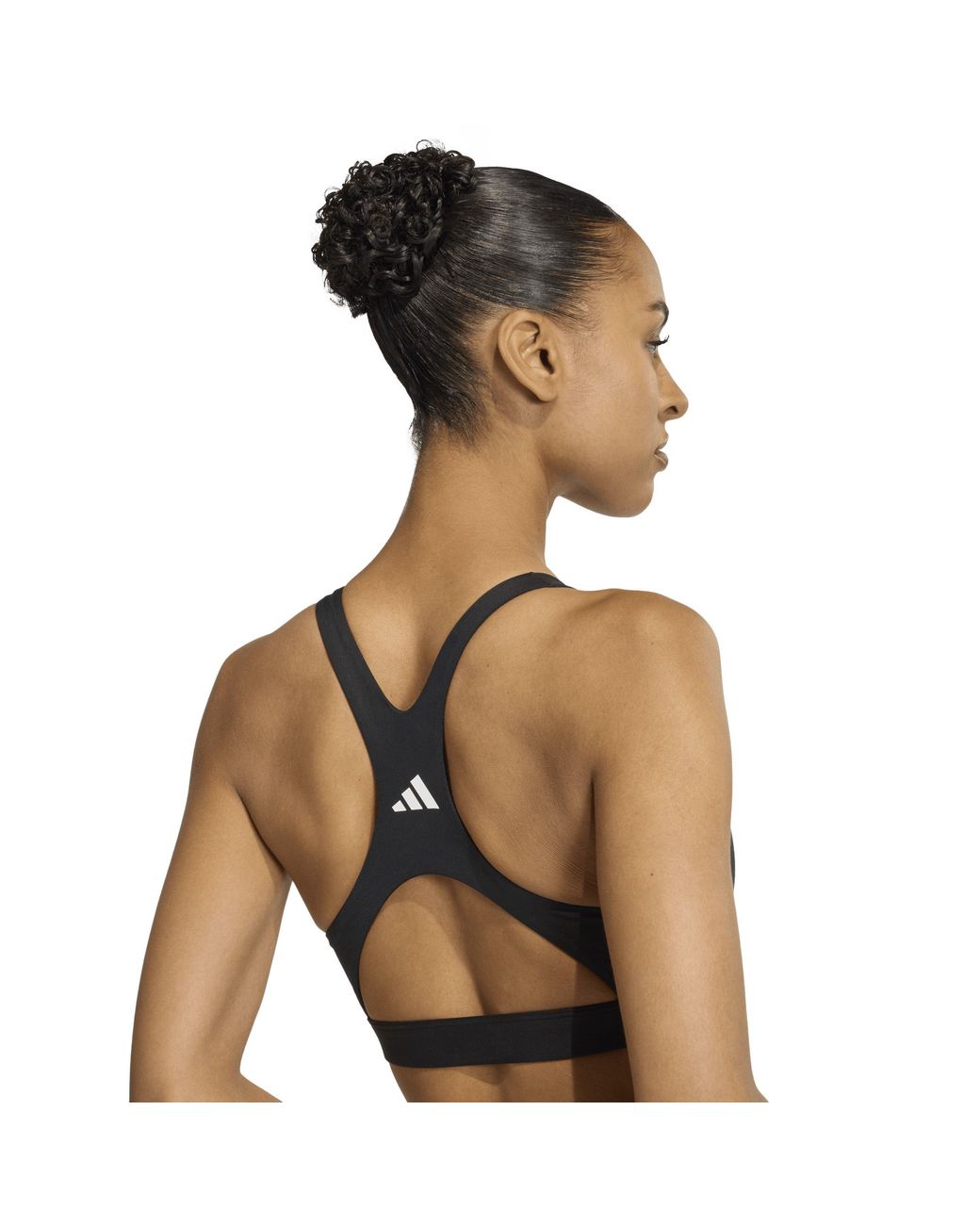 Adidas Black Tlrdreact Training High-Support Bra