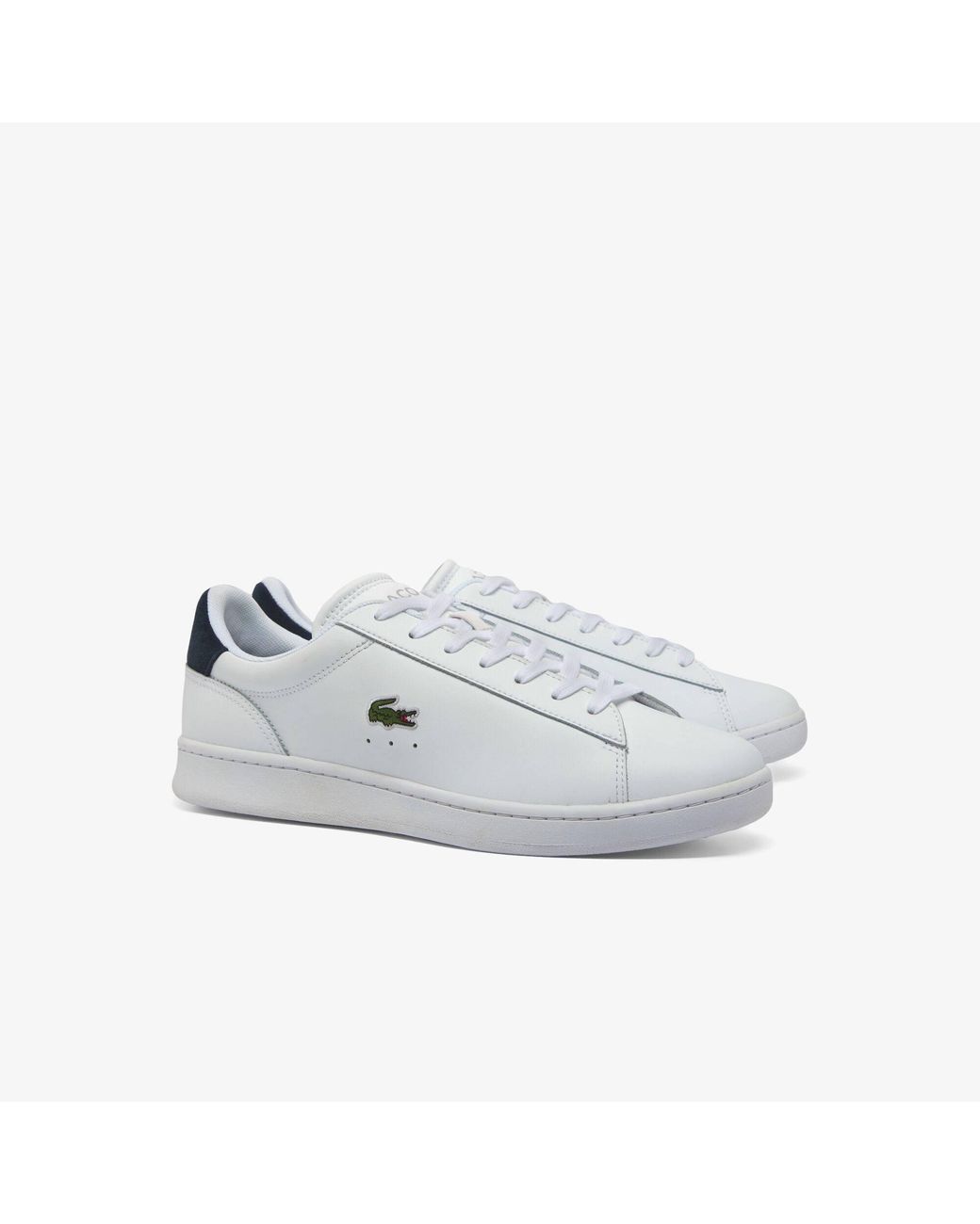 Lacoste White Carnaby Set Leather Sneakers for men