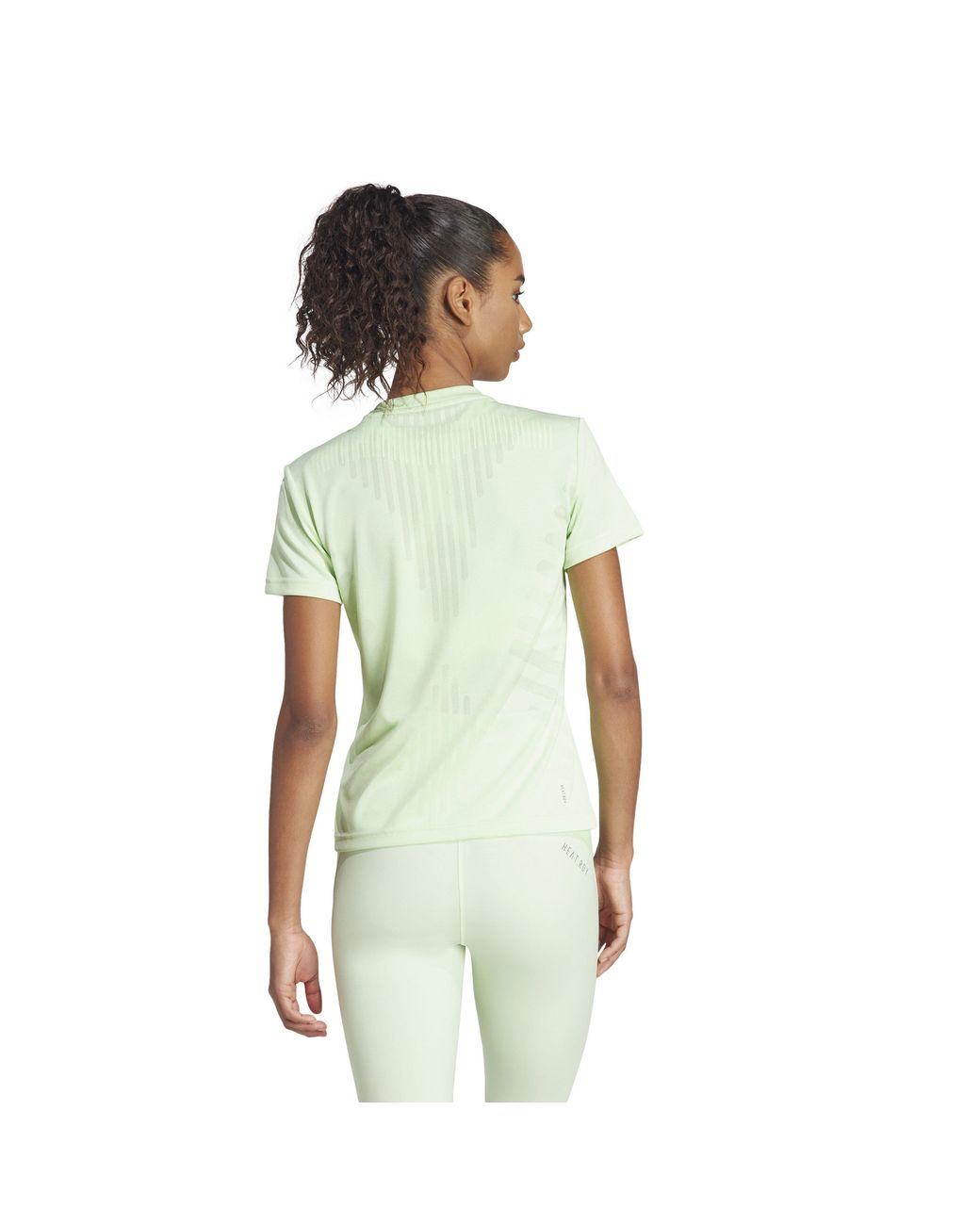 Adidas Green High Intensity Interval Training Arch T-Shirt