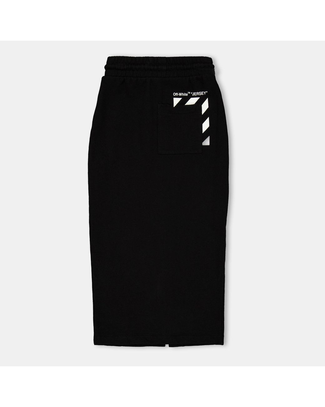 Off-White c/o Virgil Abloh Black Textured Knitted Shorts