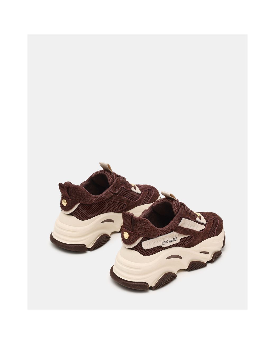 Steve Madden Brown Lowtop Chunky Platform Sneaker