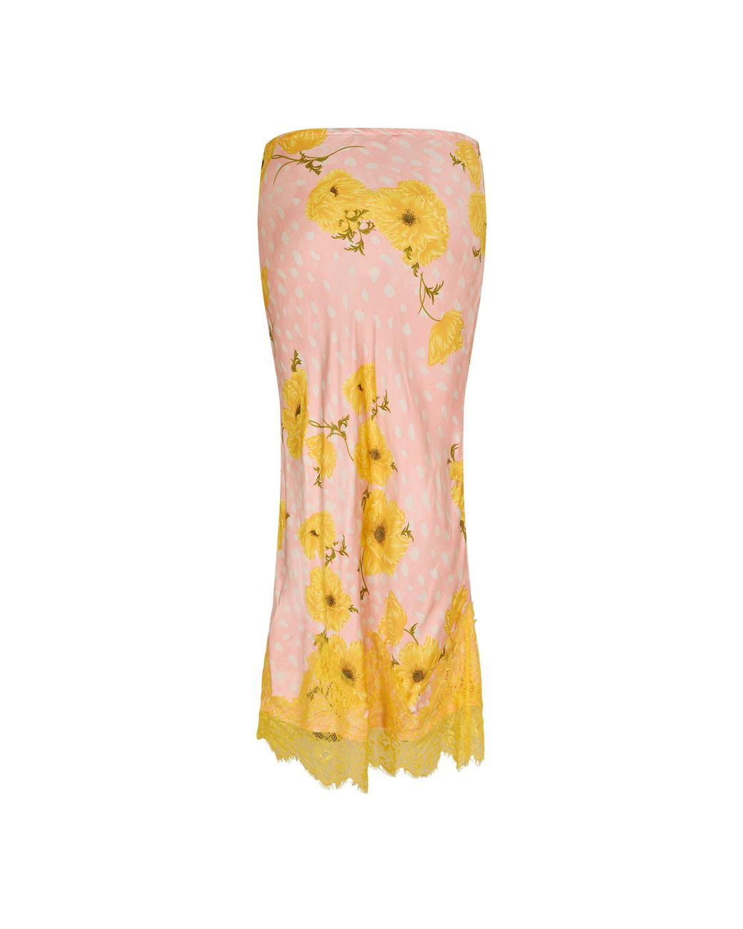 Never Fully Dressed Yellow Midi Skirt
