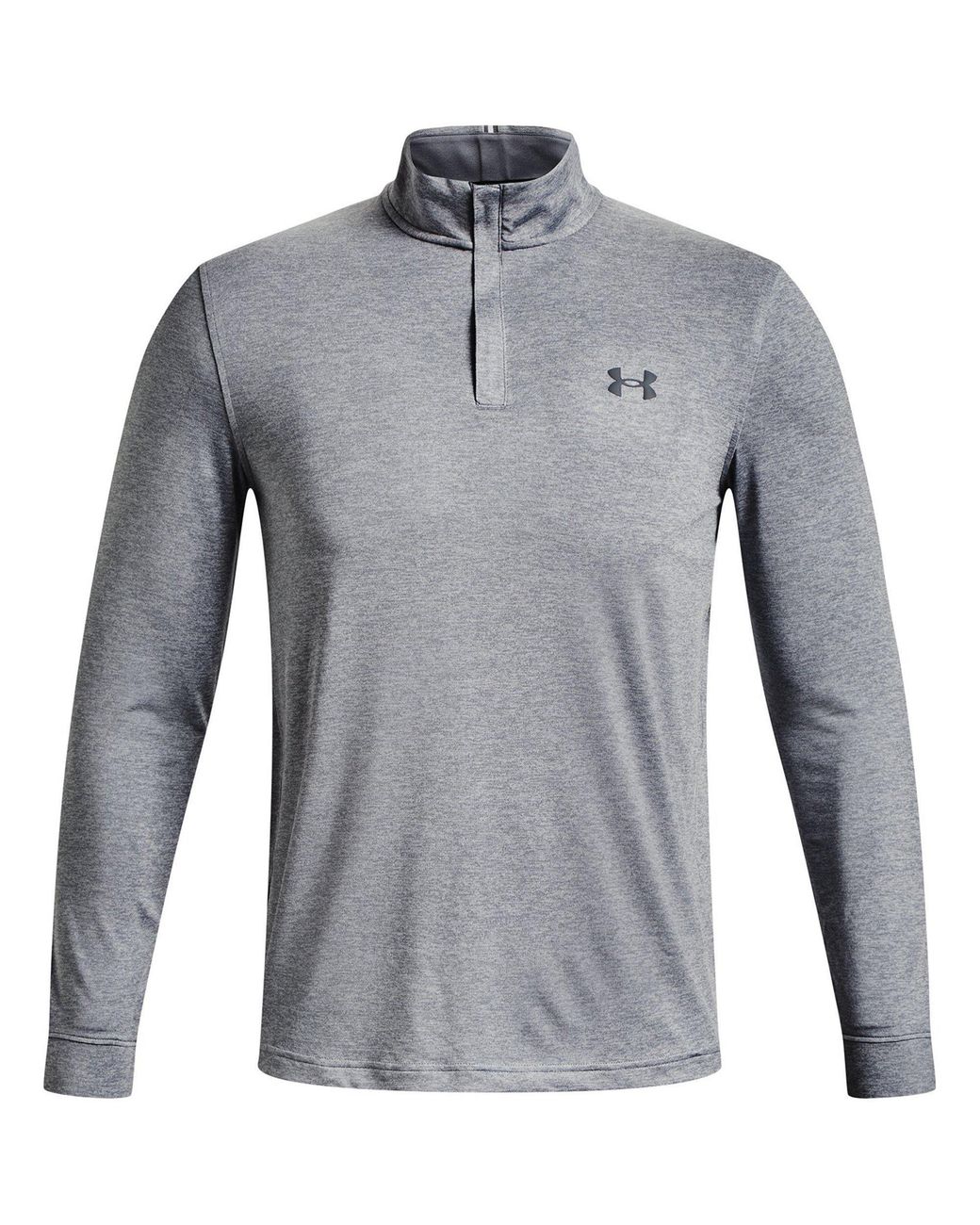 Under Armour Gray Match Play ¼ Zip for men