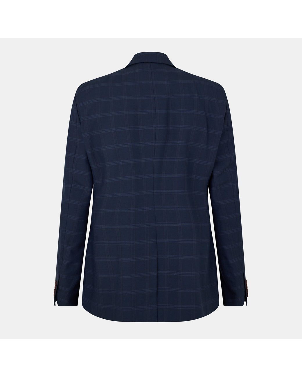 Ted Baker Blue Rust Check Suit Jacket for men