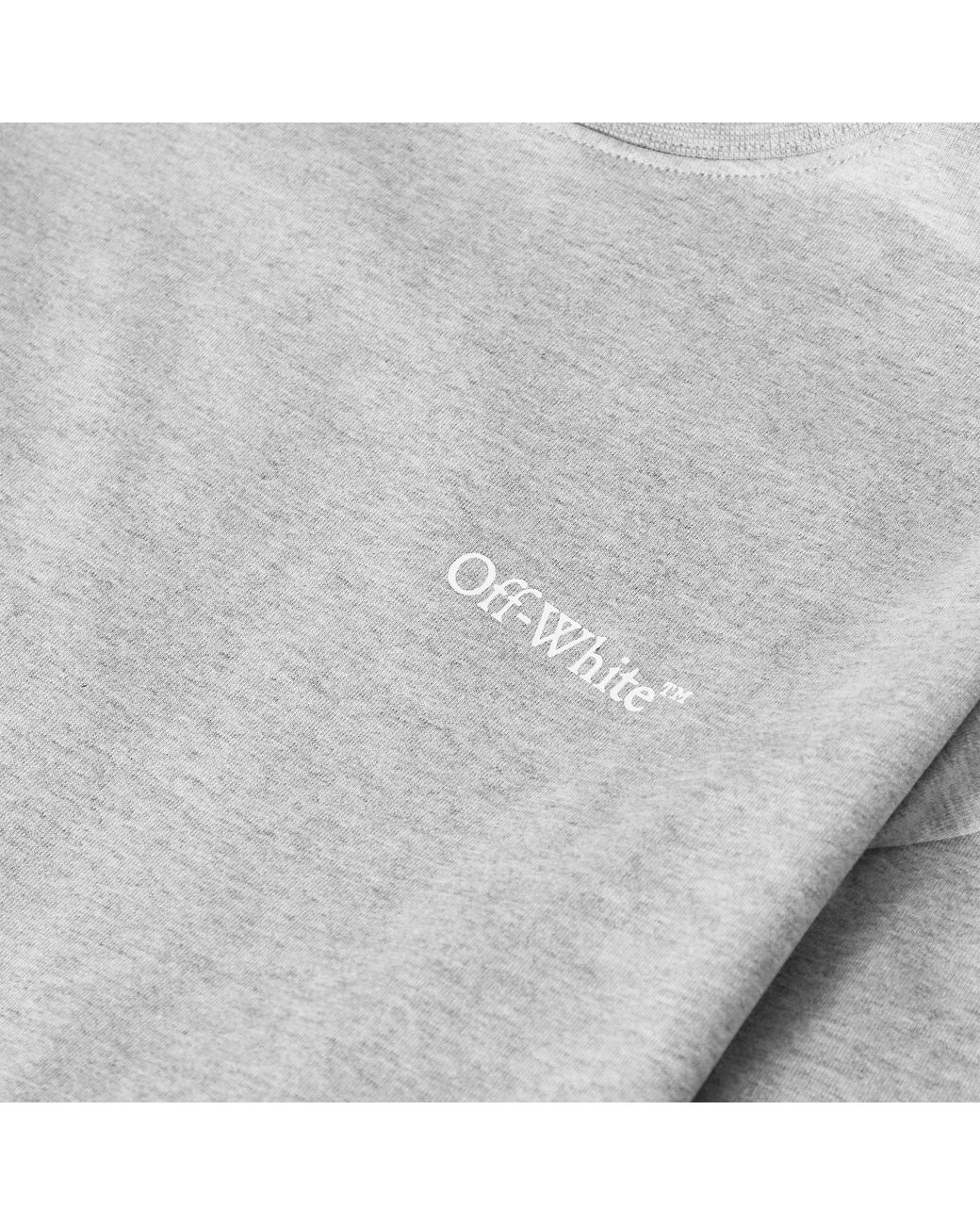 Off-White c/o Virgil Abloh Gray Off T Shirt for men