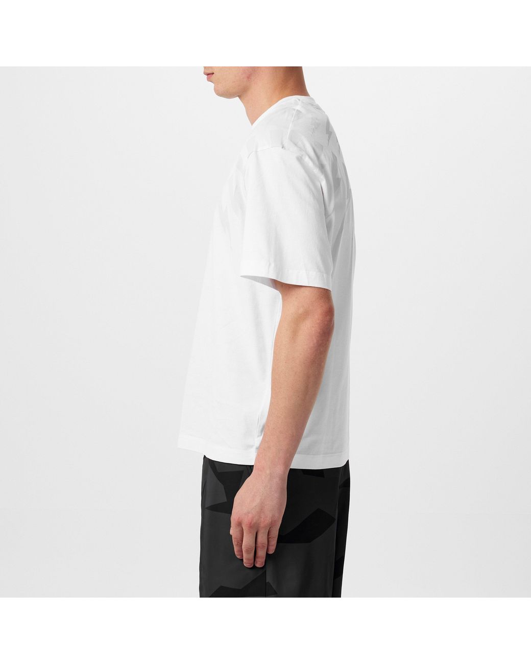 Neil Barrett White Thunderbolt T-Shirt for men