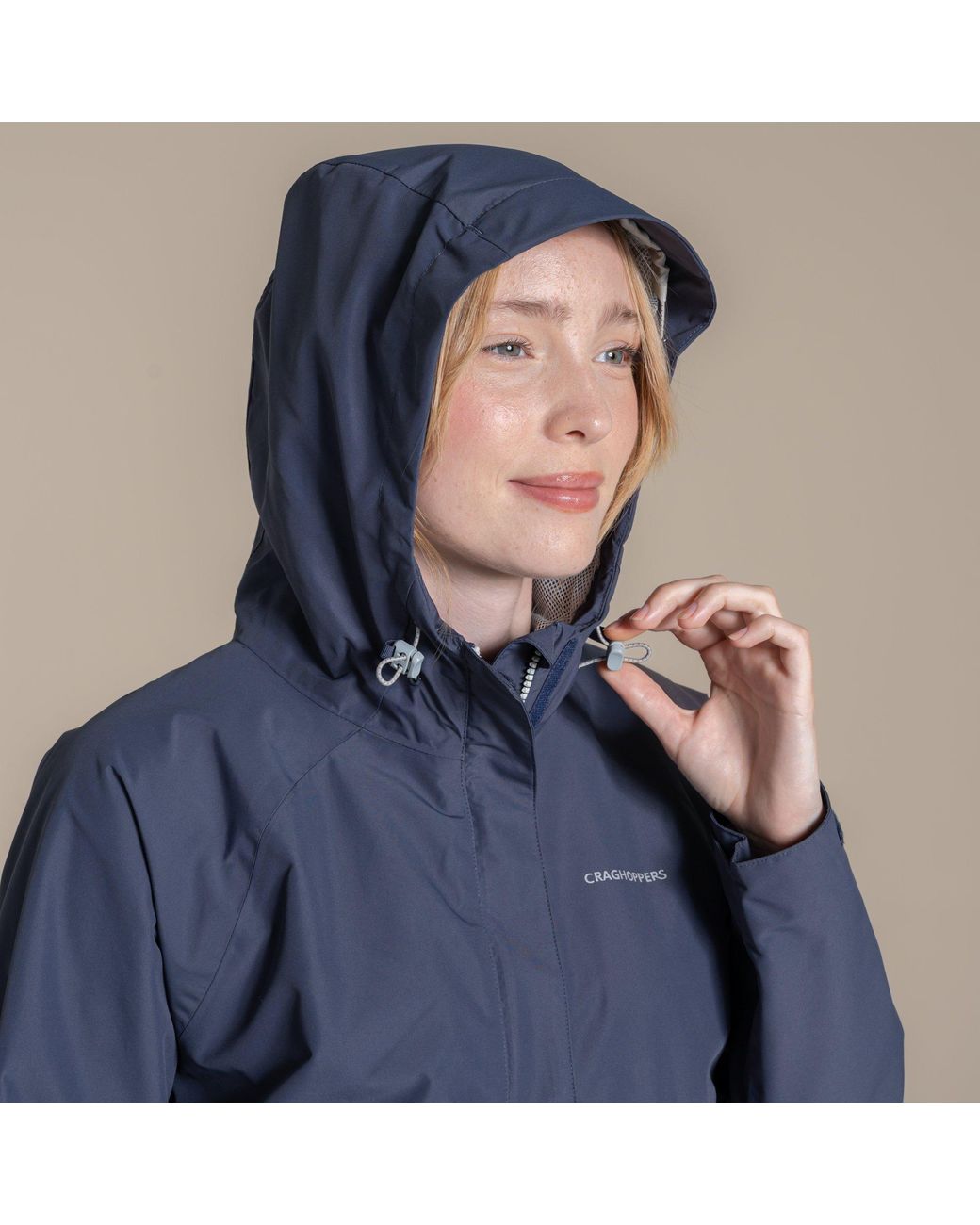 Craghoppers Gray Ossus Waterproof Shell Jacket