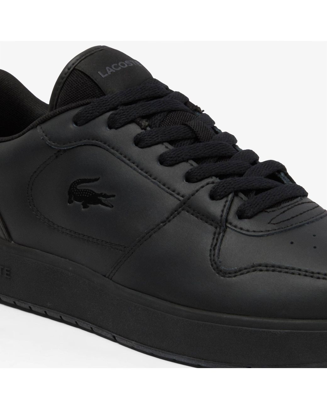 Lacoste Black Court Ace Sneakers for men