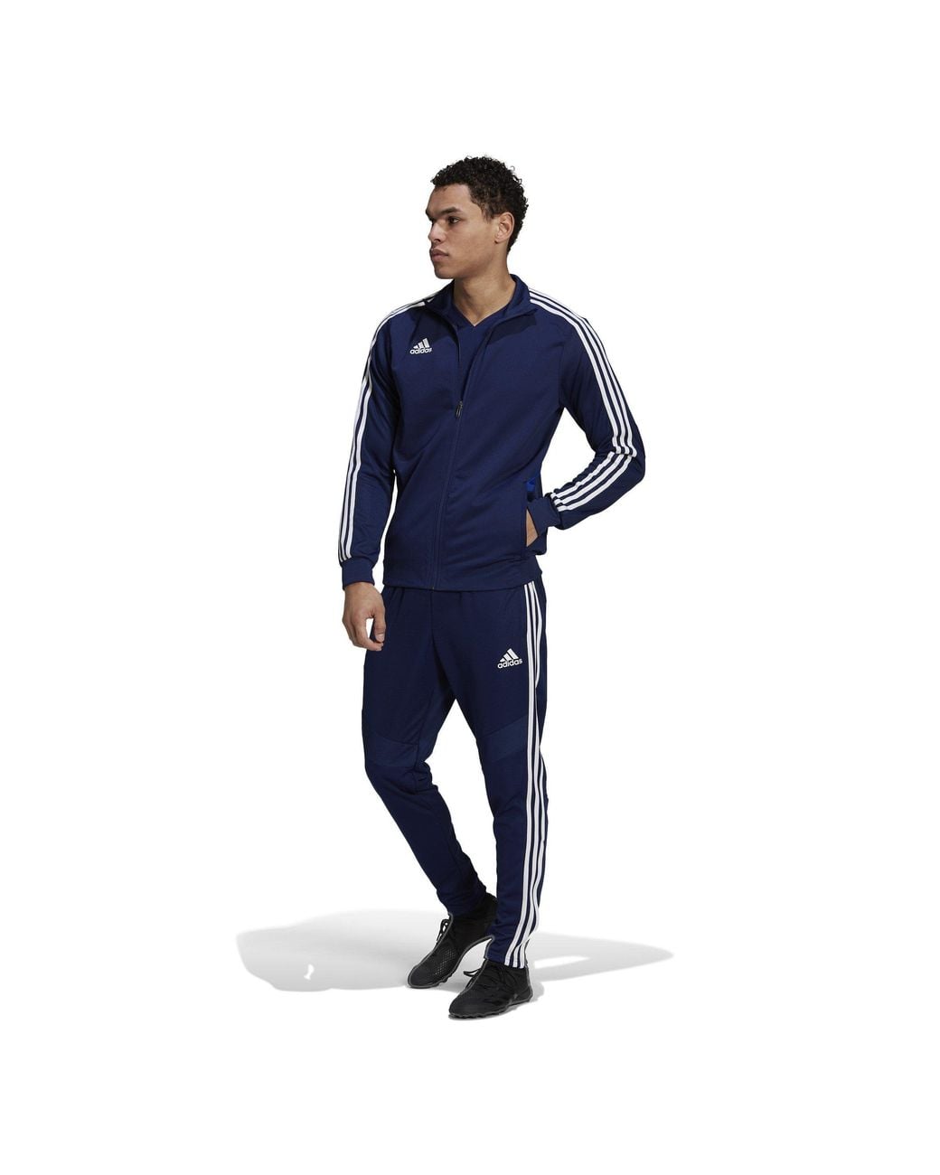 Adidas Blue Tiro 19 Training Track Top for men