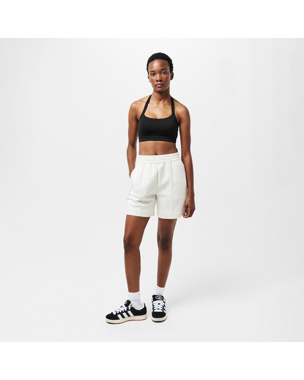 P.E Nation Black Unwind Medium Impact Sports Bra