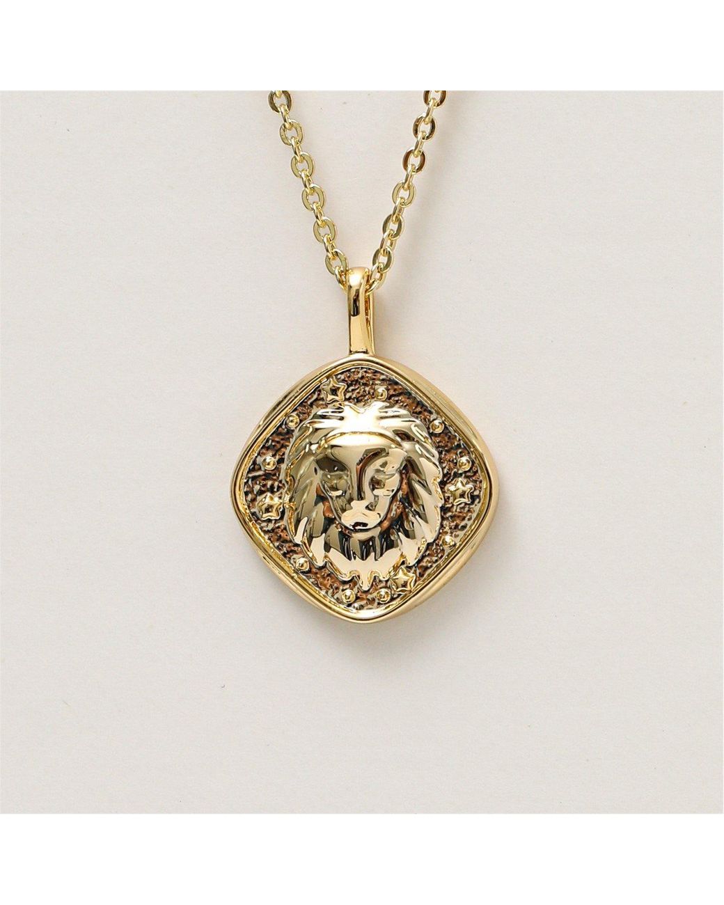 Jon Richard Red Plated Molten Horoscope Pendant