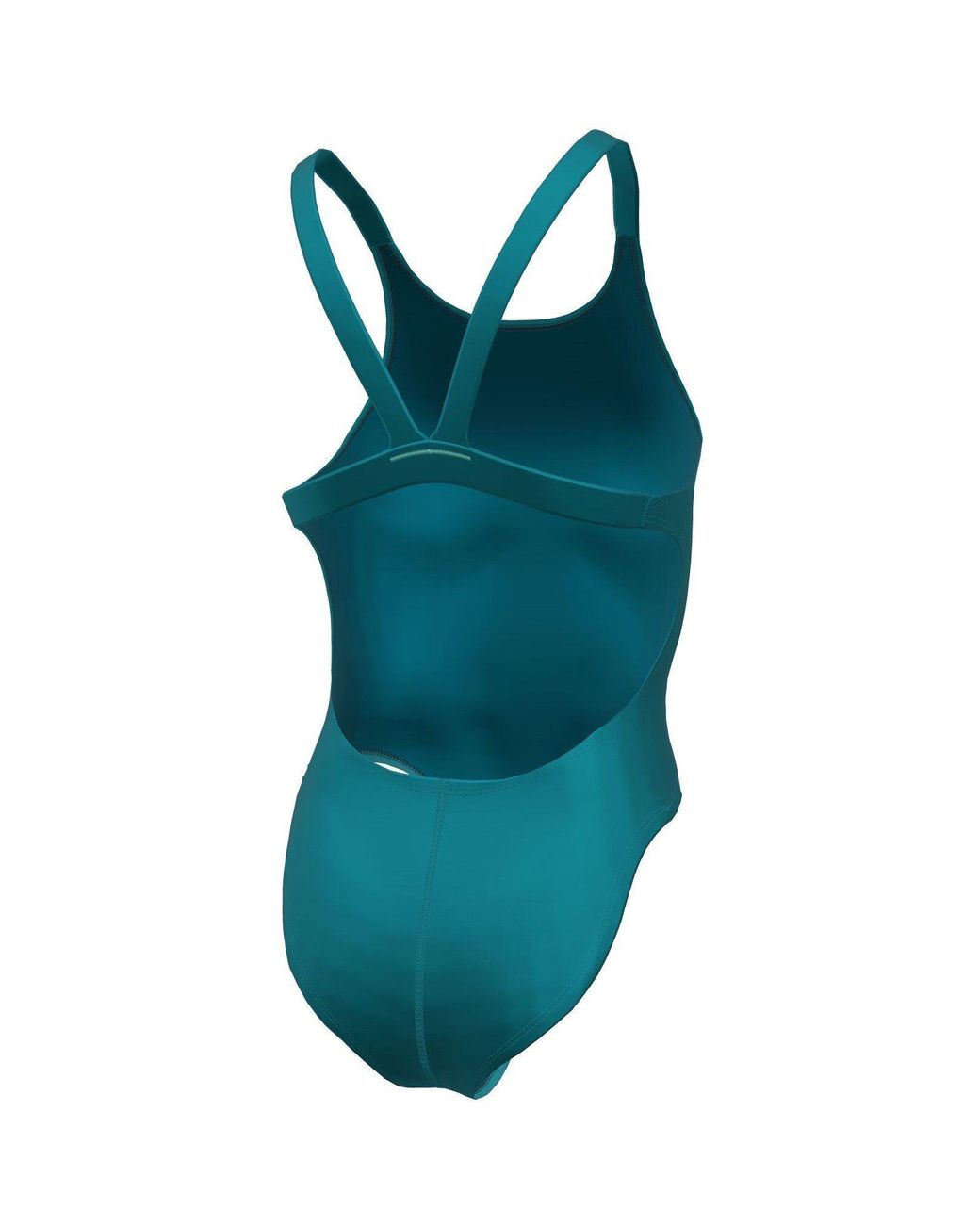 Nike Green Hydrastrong Solid Fastback One Piece