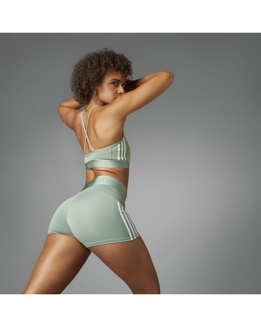 Adidas Green Performance Gym Shorts