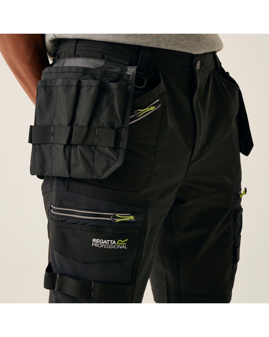 Regatta Brown Infiltrate Detachable Holster Shorts for men