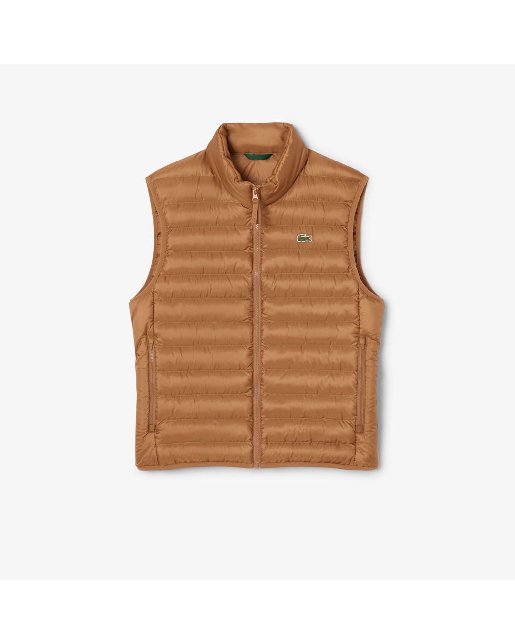 Lacoste Brown Gilets for men