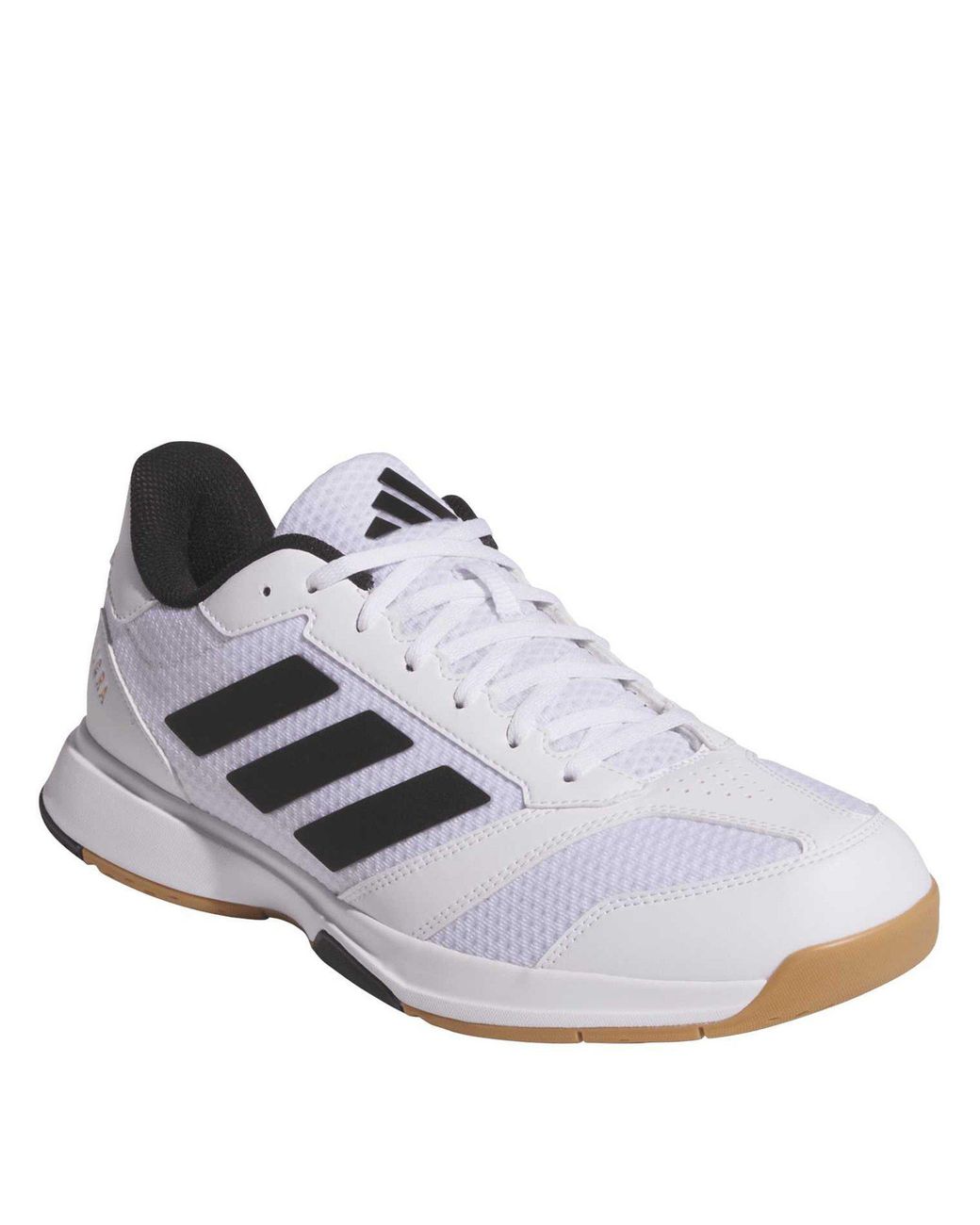 Adidas White Ligra 8 Indoor Shoes for men