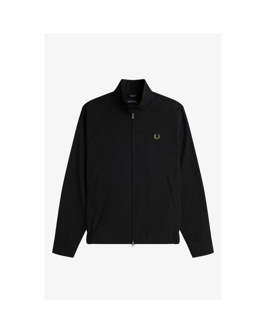 Fred Perry Black Fred Twill Harringto Sn71 for men