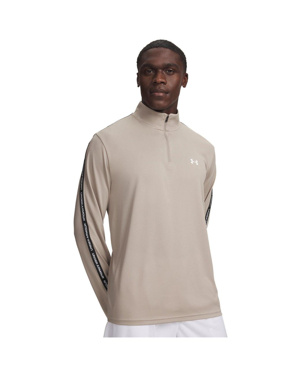 Under Armour Brown Tech ½ Zip Long Sleeve for men