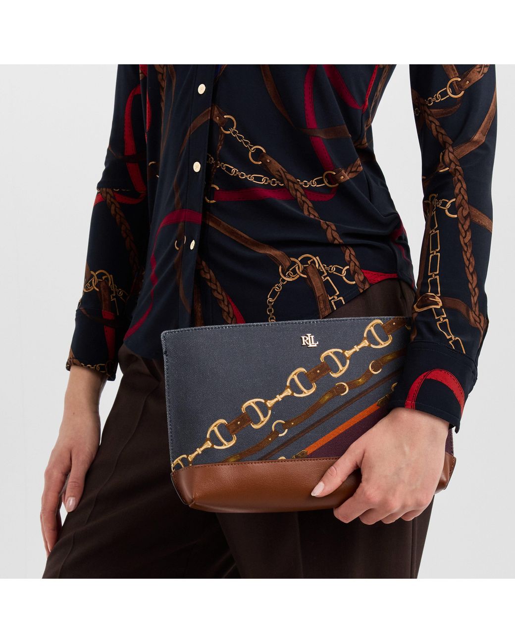 Ralph Lauren Blue Pouch