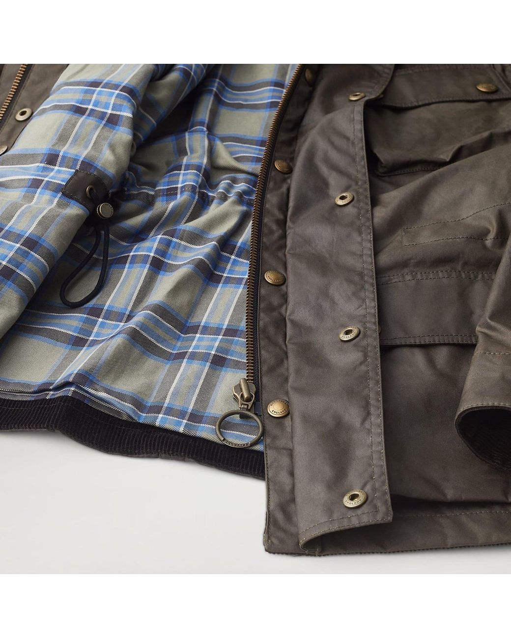 Belstaff Brown Waxed Cotton Fieldmaster Jacket