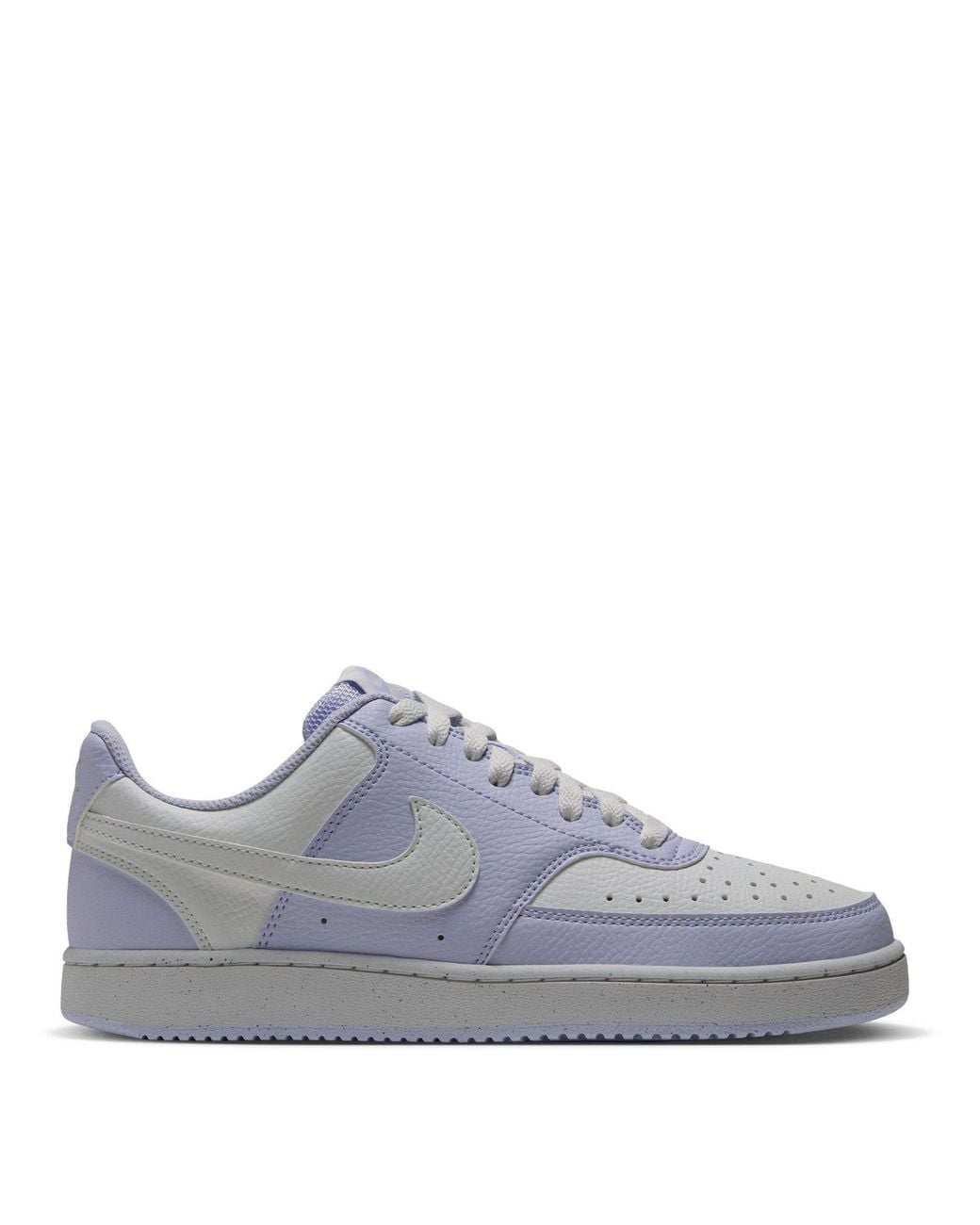 Nike Gray Court Vision Low Next Nature Trainers