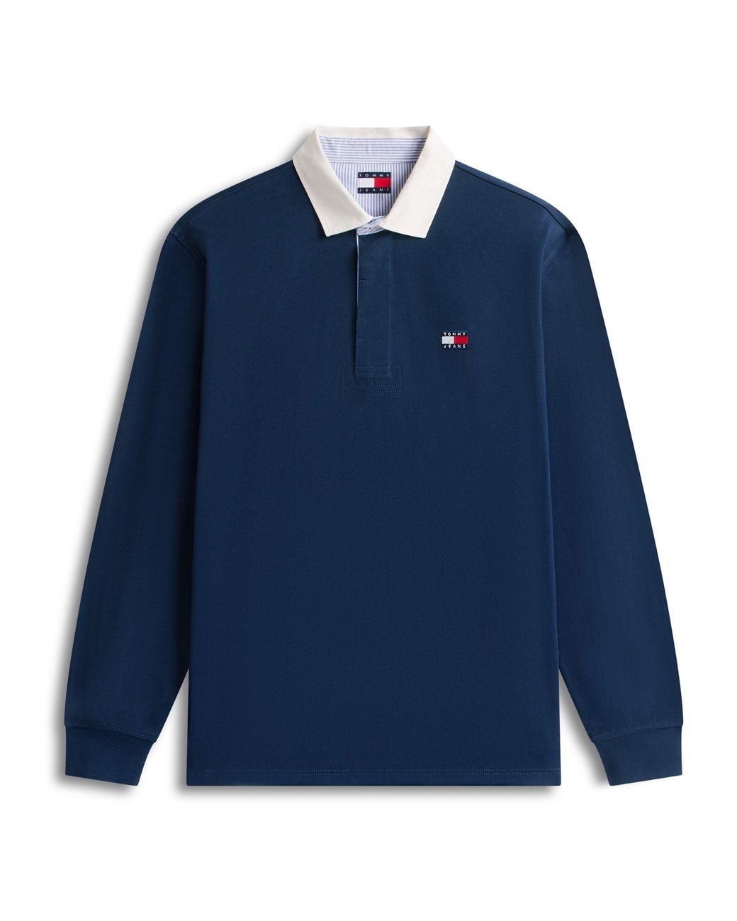 Tommy Hilfiger Blue Rugby Polo Shirt for men