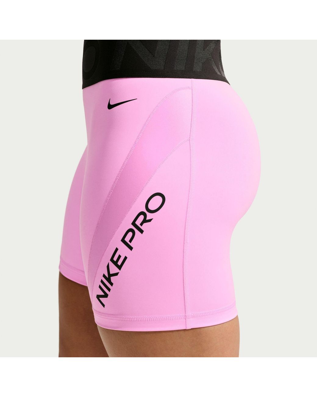 Nike Pink Keely Sculpt 5In Performance Shorts