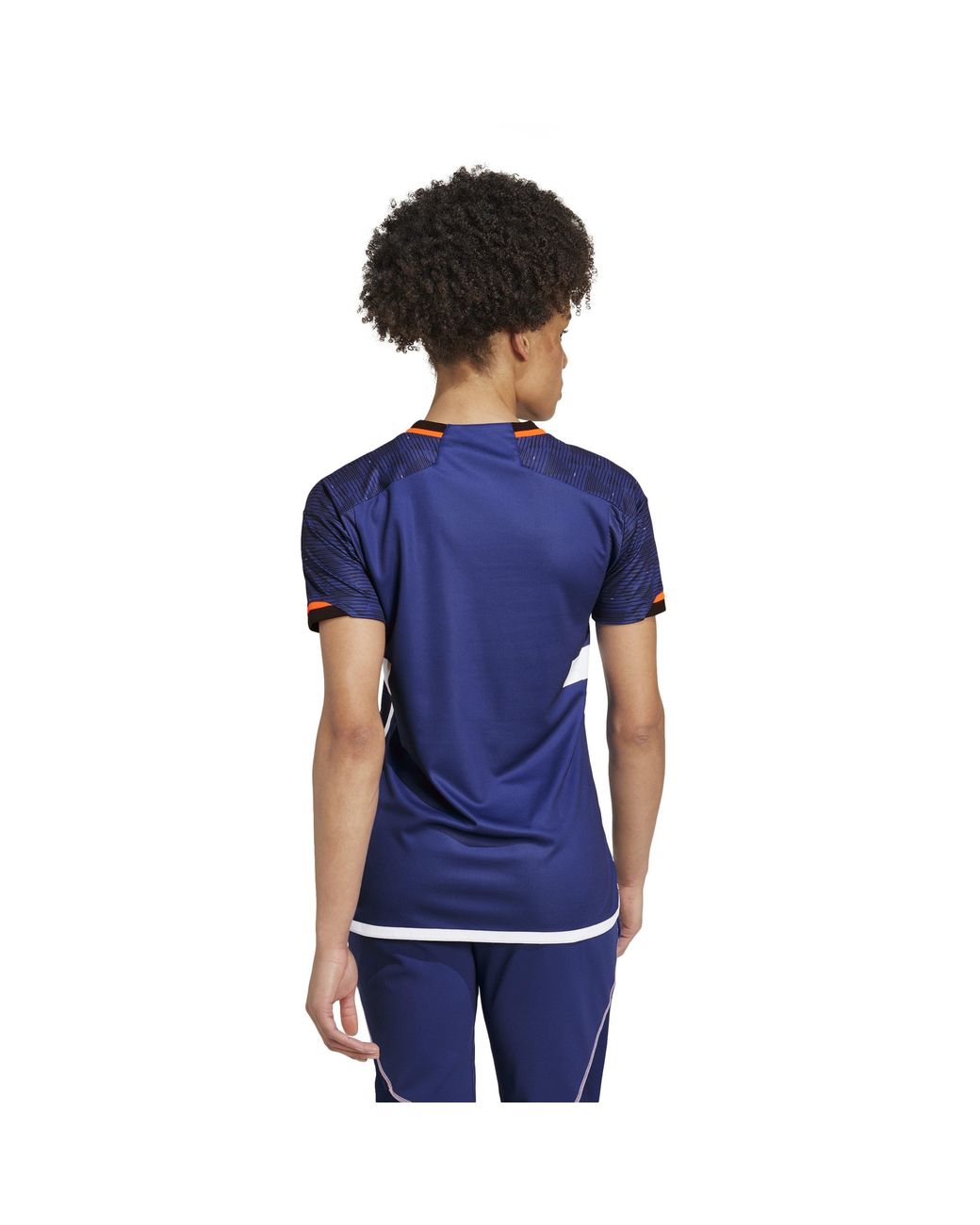 Adidas Blue F Hb Jersey W Gym Top