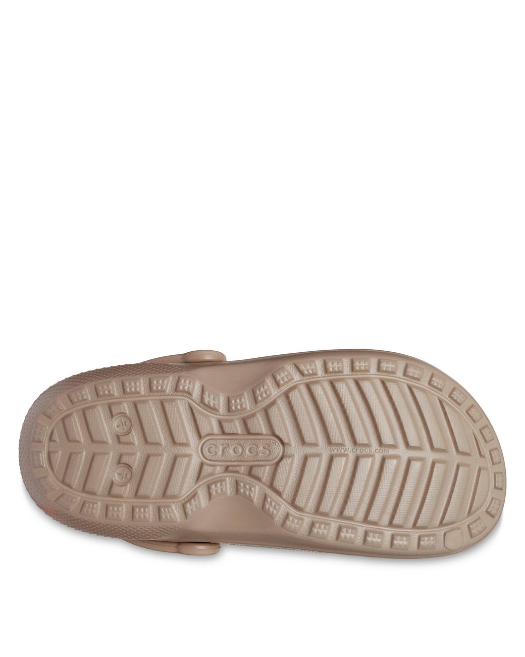 CROCSTM Natural Classic Lined Mule Slippers