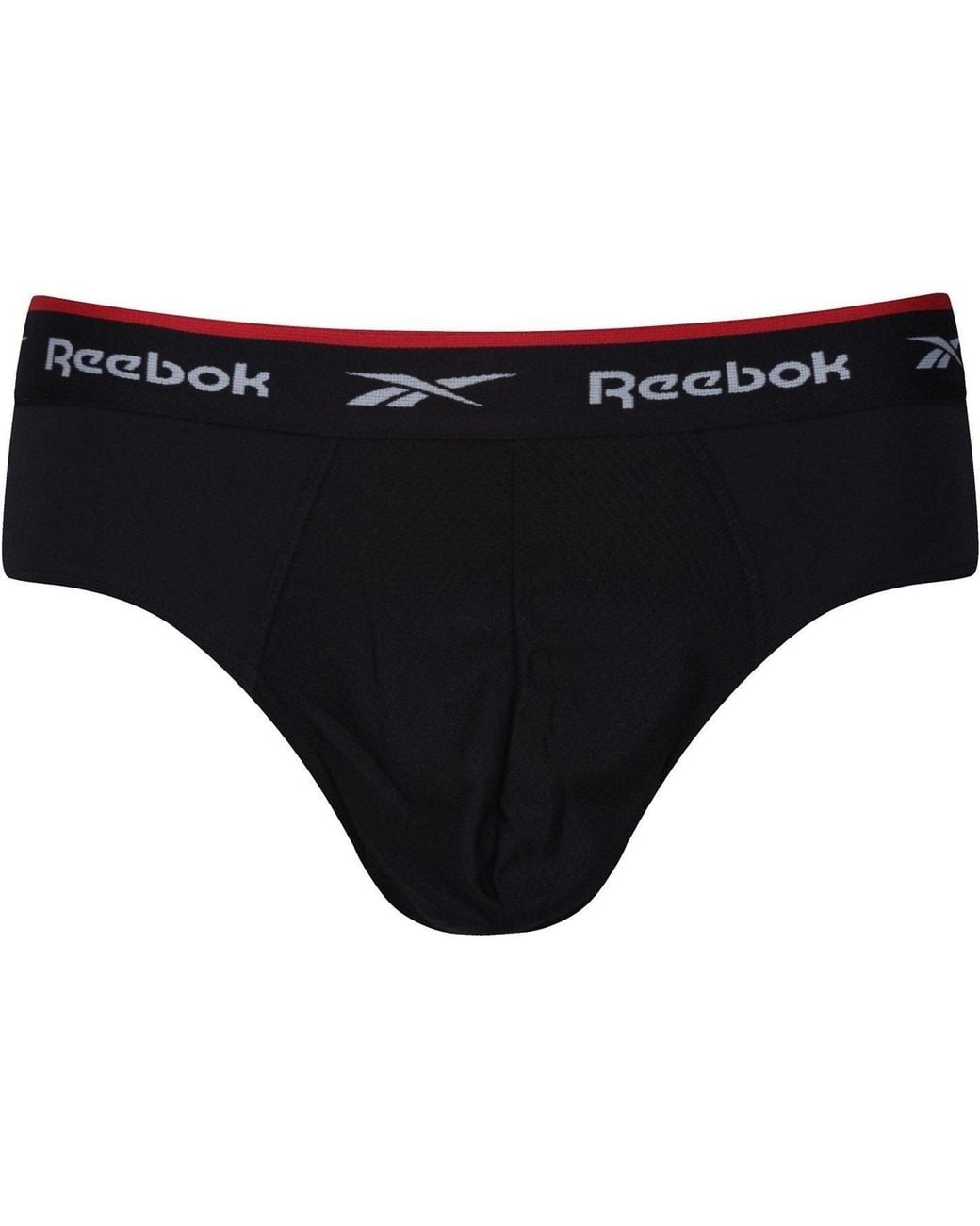 Reebok Black 3 Pack Performance Briefs for men